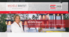 Desktop Screenshot of micheleboutet.com