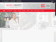 Tablet Screenshot of micheleboutet.com